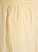 Gestreepte shorts met een hoge taille en los pasvorm, Geel, Packshot image number 2