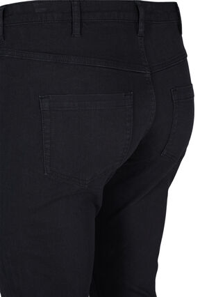 Extra slim Sanna jeans met normale taille, Black, Packshot image number 3