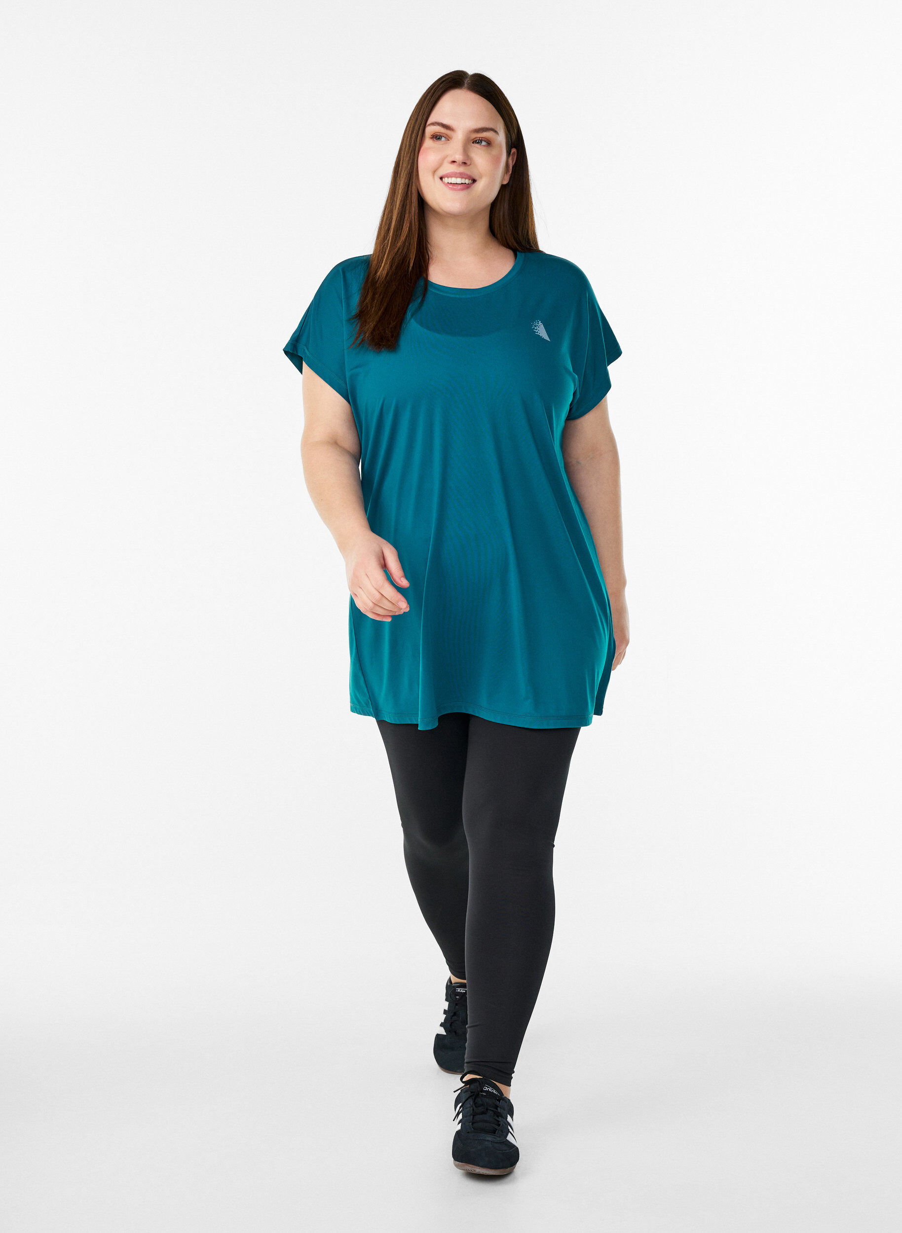 ZizziLang trainings-T-shirt, Groen, Model image number 1