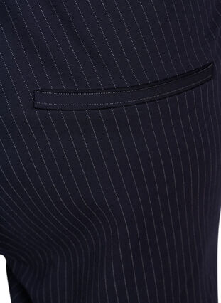 Cropped Maddison broek, Night Sky pinstripe, Packshot image number 3