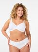 Comfort-bh met beugel en voorgevormde cups, Wit, Model image number 1