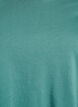 Basic katoenen T-shirt met ronde hals, Groen, Packshot image number 2