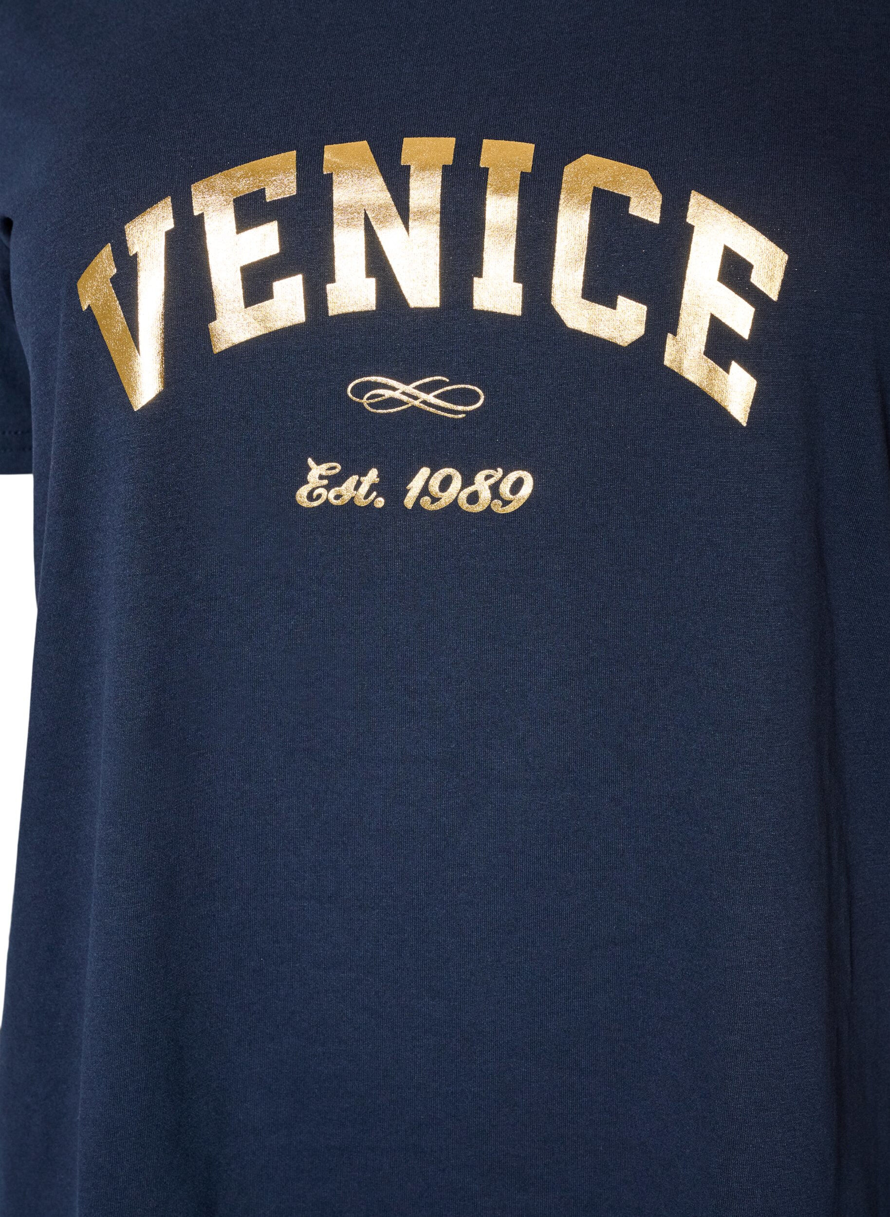 ZizziT-shirt met print, 2496, Packshot image number 2