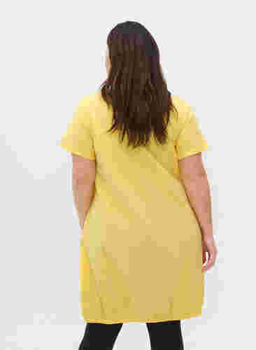 Katoenen jurk met korte mouwen, Goldfinch, Model image number 1