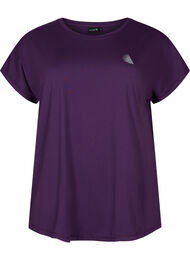 Trainings T-shirt met korte mouwen, Purple Pennant, Packshot