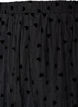 Midi-tule rok met hartjes, Zwart, Packshot image number 2