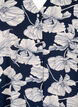 Blouse avec col en V et imprimé, Navy B. Flower AOP, Packshot image number 2