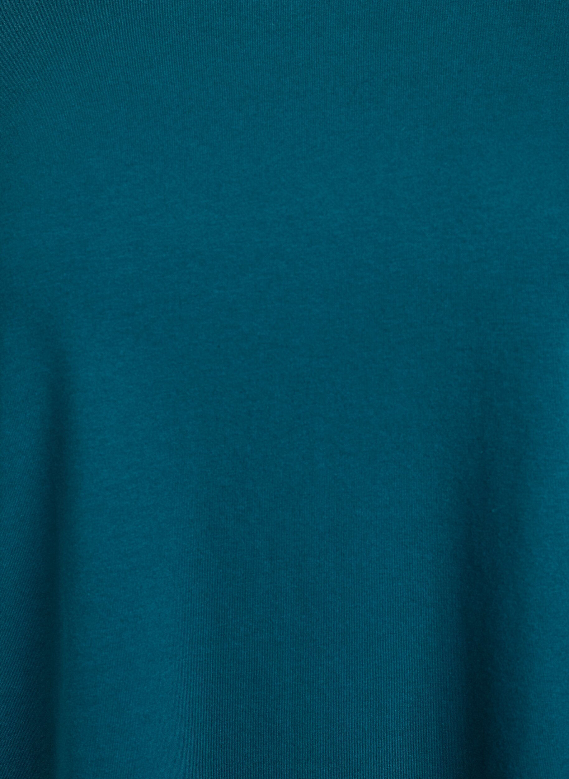 Zizzi Basic jersey top met lange mouwen, Groen, Packshot image number 2