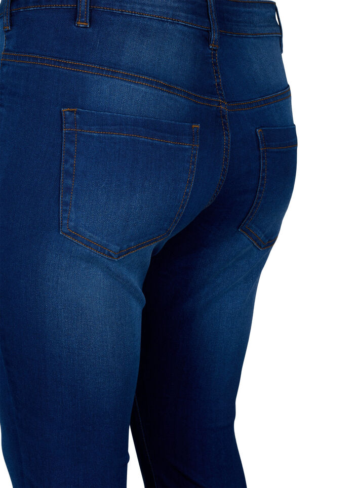 Viona jeans met normale taille, Blauw, Packshot image number 3