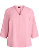 FLASH - Blouse met 3/4 mouwen, Roze, Packshot image number 0
