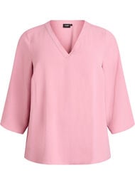 FLASH - Blouse met 3/4 mouwen, Roze
