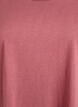 T-shirt met korte mouwen in een katoenmix, Roze, Packshot image number 2