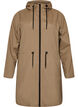Lichtgewicht parka met een capuchon, Bruin, Packshot image number 0
