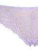 String van gebloemde kant met normale taille, Paars, Packshot image number 2
