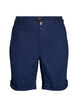 Chino shorts met zakken, Blauw, Packshot image number 0