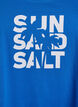 Katoenen top met a-vorm, Blauw, Packshot image number 2