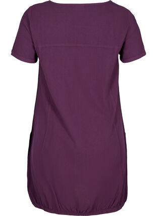 Comfortabele jurk, Dark Purple, Packshot image number 1
