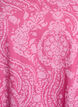 Katoenen jurk met korte mouwen en print, Roze, Packshot image number 2