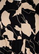 Bedrukte tuniek van viscose, Black AOP, Packshot image number 2