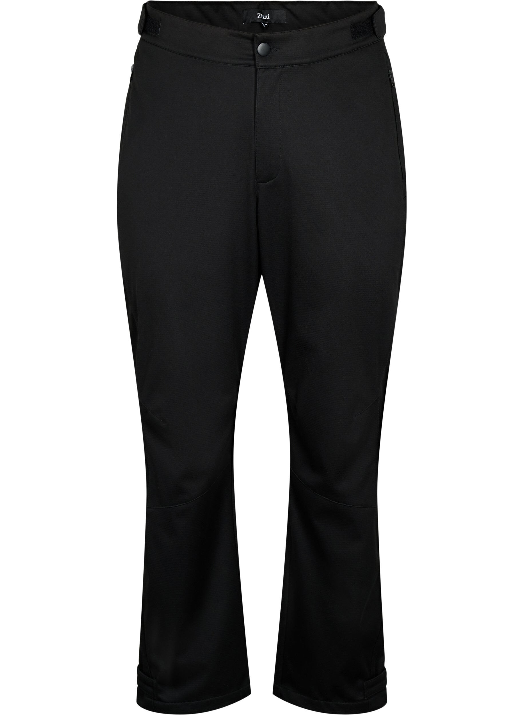 Zizzi Softshell broek, Black, Packshot image number 0