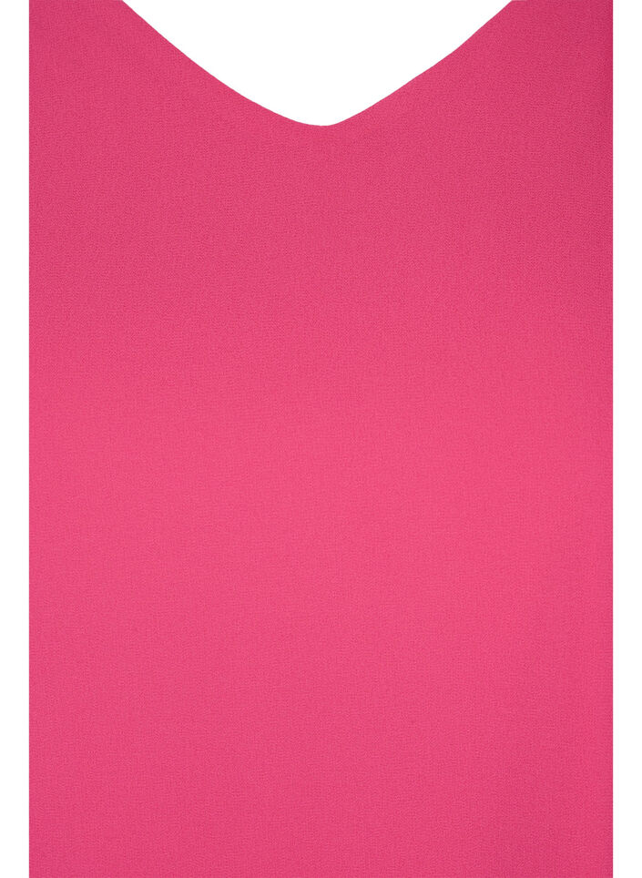 Blouse met korte mouwen, Magenta, Packshot image number 2