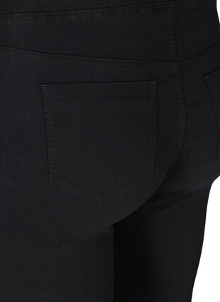 Nauwsluitende capri broek, Black, Packshot image number 3