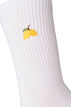 Katoenen sokken met patroon, Wit, Packshot image number 2