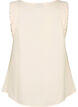 Top met kant en gekruist accent, White Smoke, Packshot image number 1