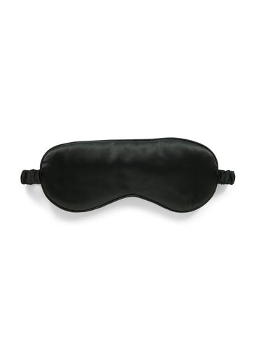 Slaapmasker met gel inleg, Black, Packshot image number 0