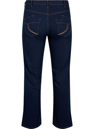 Regular fit Gemma jeans met hoge taille, Blue denim, Packshot image number 1