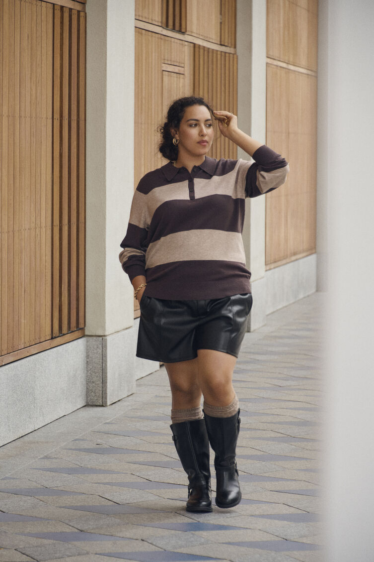 Polo en korte broek, , Model