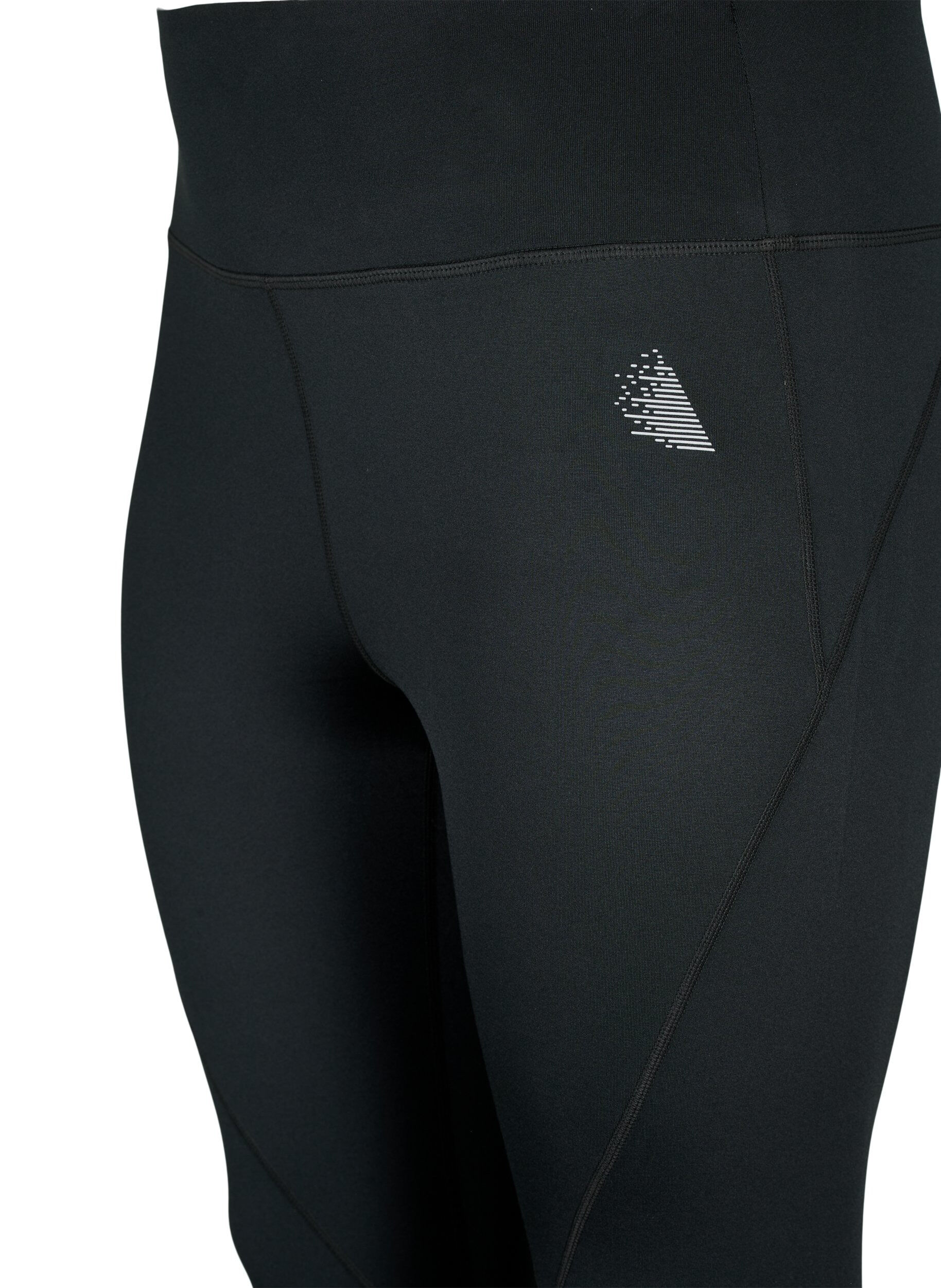 Zizzi Sportlegging met fleecevoering, Zwart, Packshot image number 2