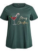 Kerst T-shirt van biologisch katoen, Groen, Packshot image number 0