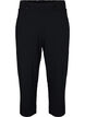 7/8 broek met losse pasvorm, Zwart, Packshot image number 0