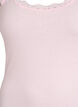 Top met kanten afwerking, Roze, Packshot image number 2