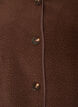 Teddyjack met een ronde hals en knopen, Bruin, Packshot image number 2