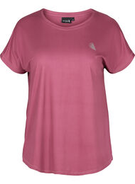 Effen sportshirt, Rood