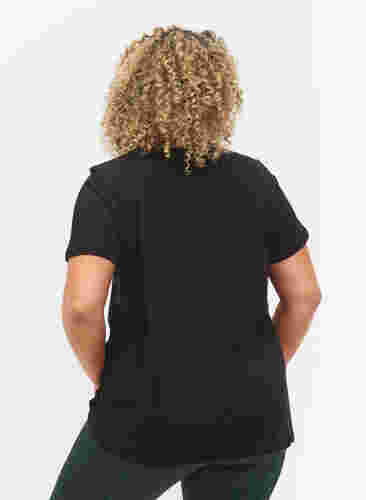 Trainingsshirt met print, Black A.C.T.V, Model image number 1