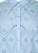 Katoenen overhemd met broderie anglaise, Chambray Blue, Packshot image number 2