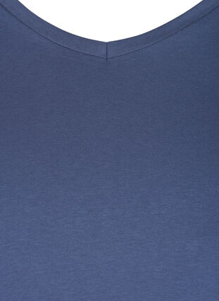 Basic T-shirt, Vintage Indigo, Packshot image number 2