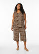 Culotte broek met print, Groen, Model image number 0