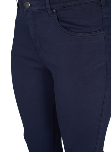 Super slim Amy jeans met hoge taille, Night Sky, Packshot image number 2
