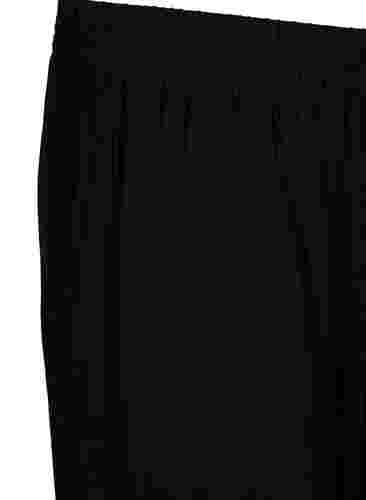 Losse shorts van viscose, Black, Packshot image number 2