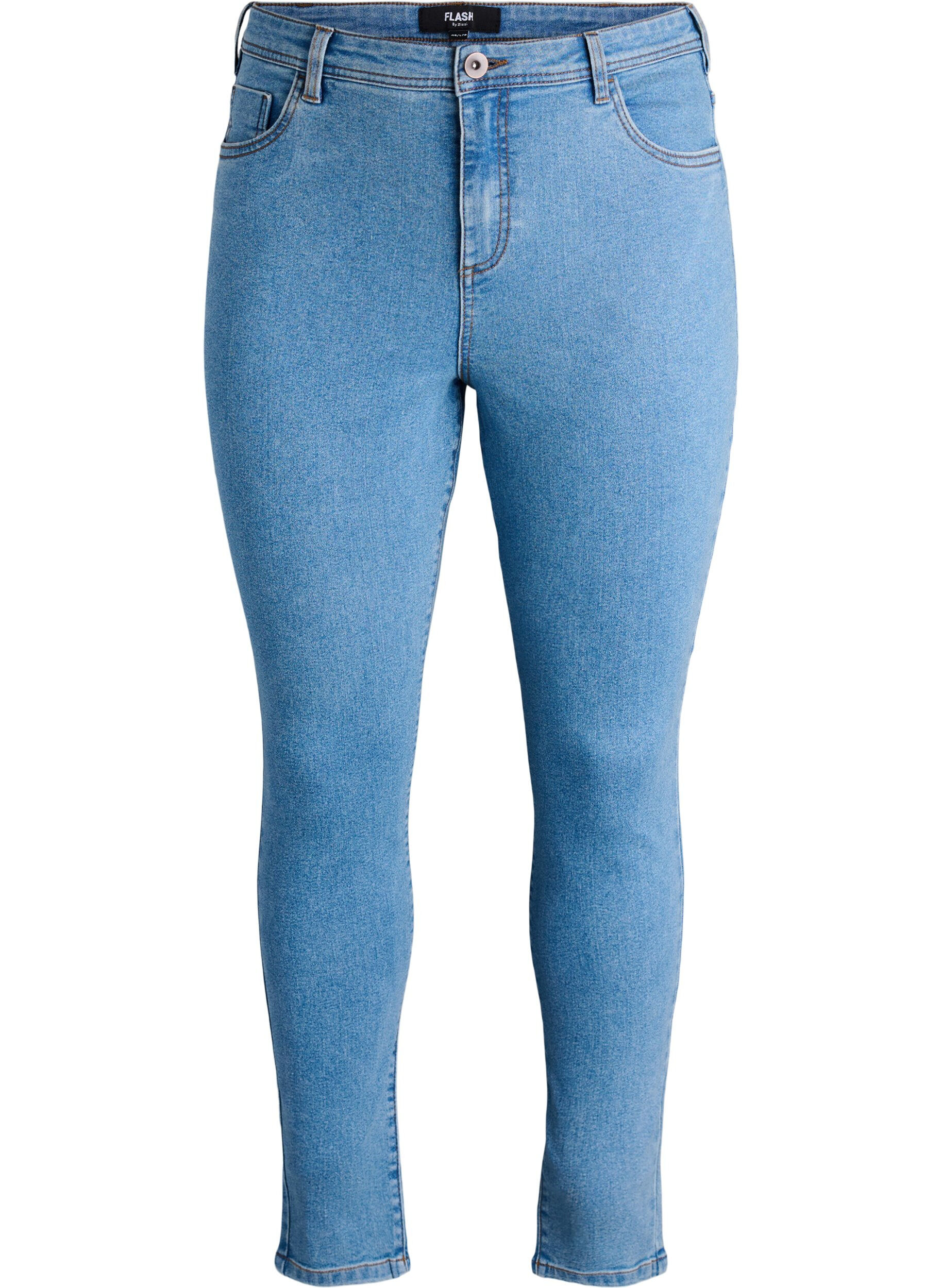 ZizziJeans met super slanke pasvorm, Blauw, Packshot image number 0