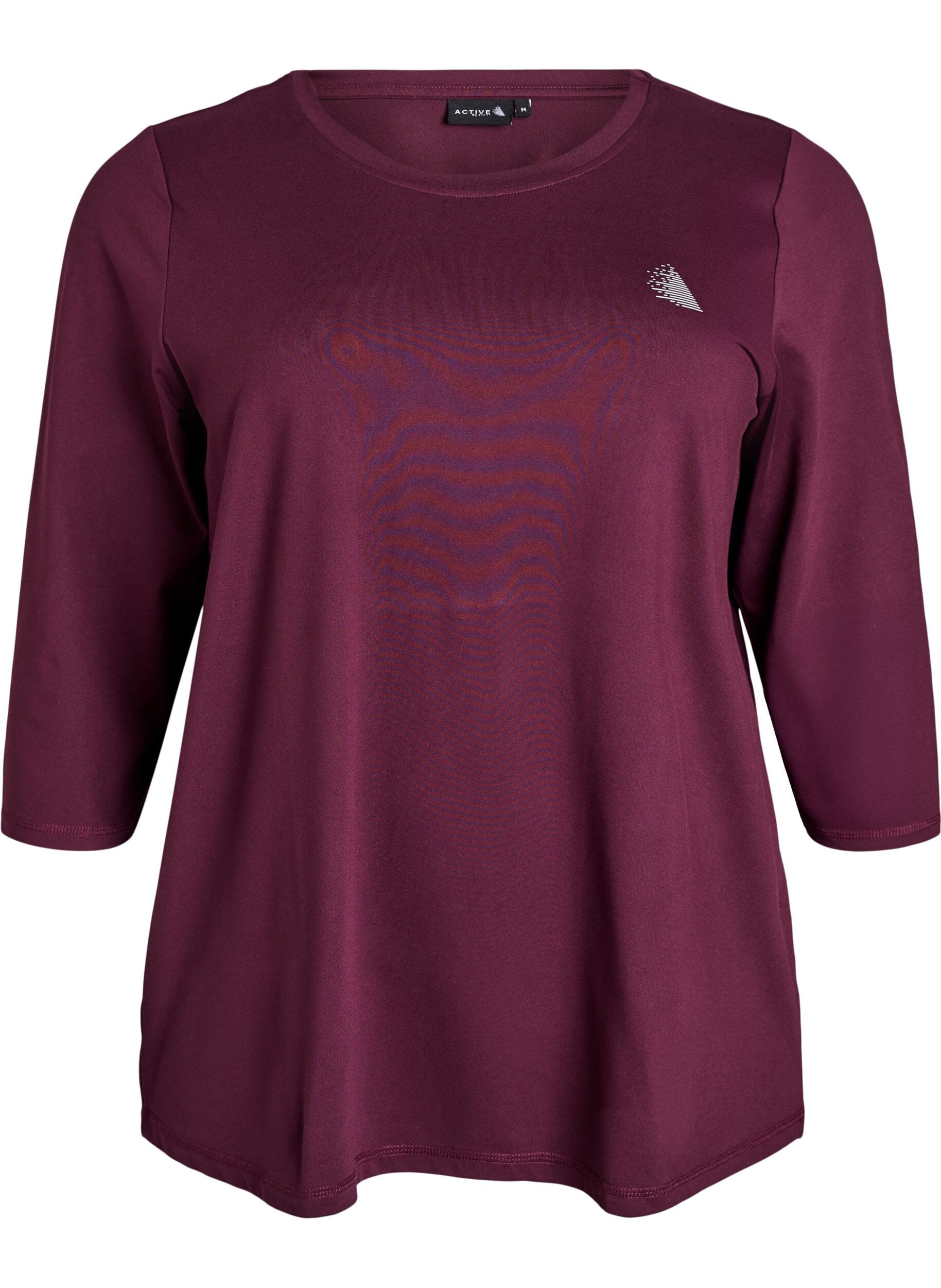 Training blouse met 3/4 mouwen
