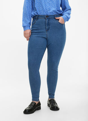 FLASH - Jeans met super slanke pasvorm, Light Blue, Model image number 2