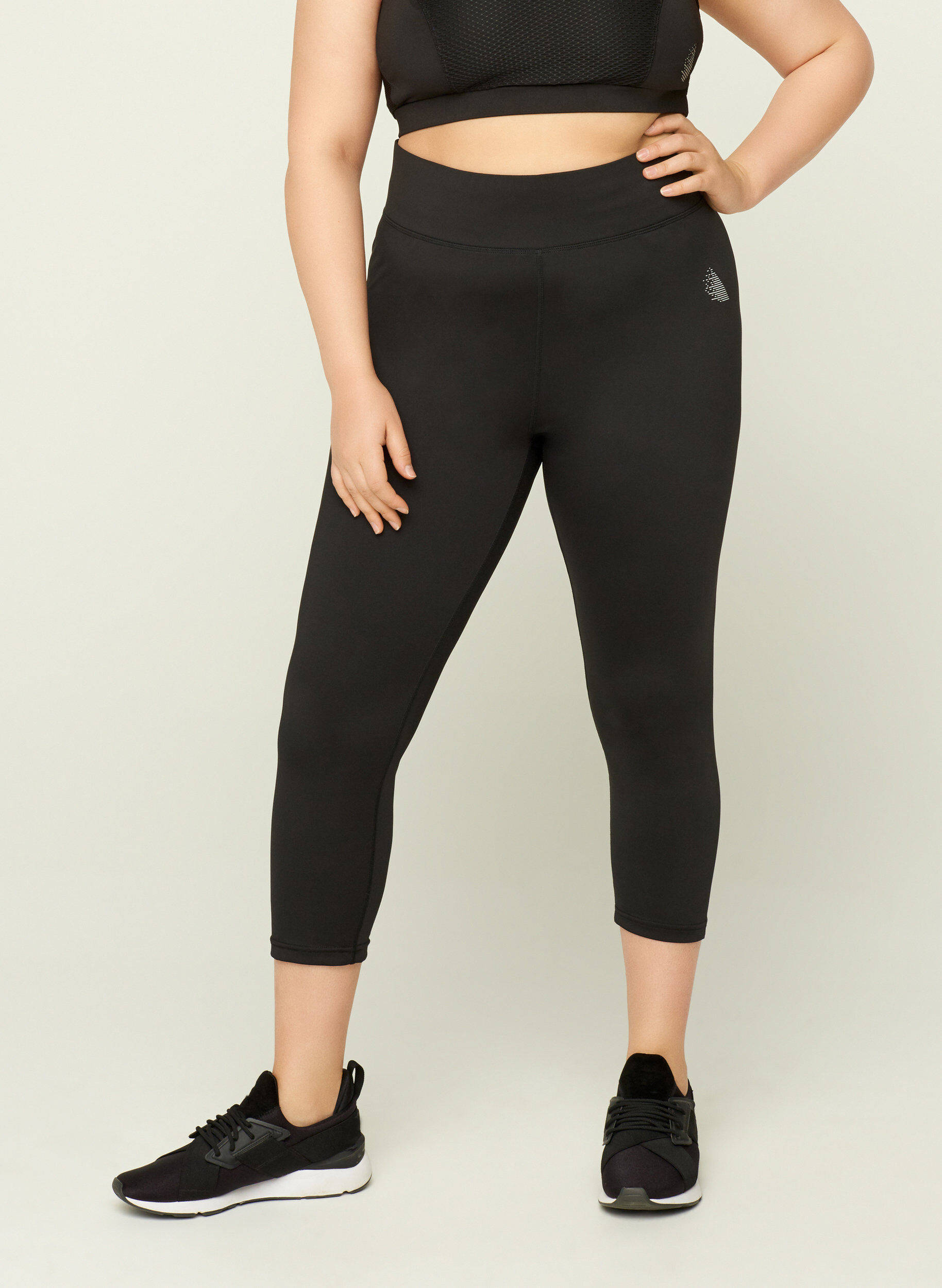 Zizzi Sport legging, Black, Model image number 2