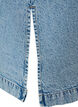 Mouwloze denimjurk met knoopsluiting en splitten, Blauw, Packshot image number 4