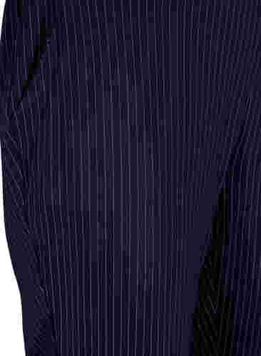 Krijtstreep broek met rechte pijpen, Navy Stripe, Packshot image number 2