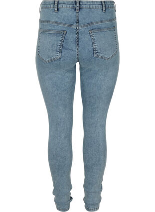 Amy jeans met hoge taille en stone wash, Stone Washed, Packshot image number 1